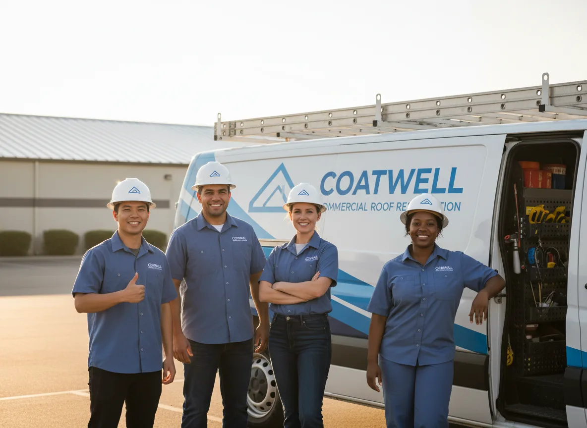 Commercial roof coating company in Upper Darby, PA